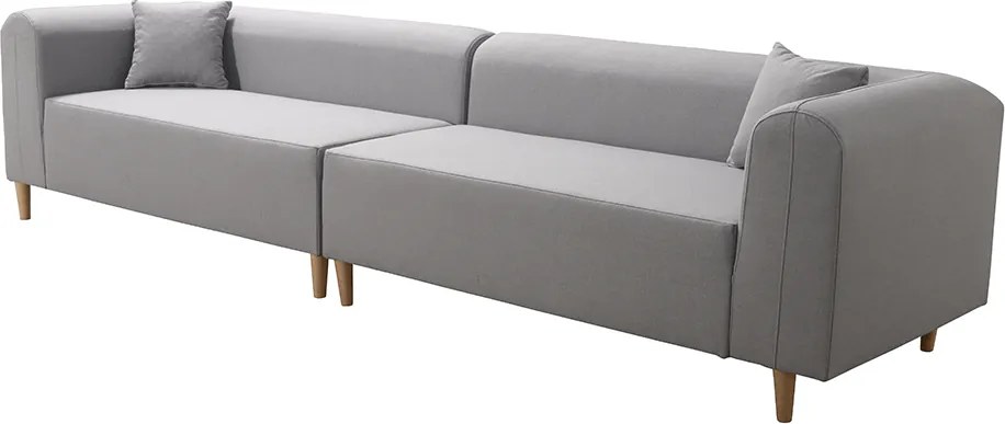 Kanapé, szürke, balos, BROKEN