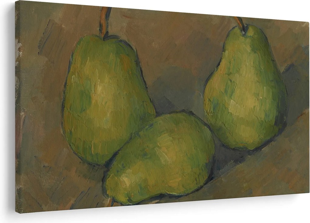 Kép - Paul Cézanne, Three Pears, reprodukciók (90x60 cm)