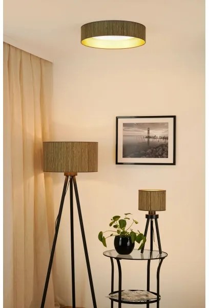 Brilagi - LED mennyezeti lámpa BOSTON ROLLER LED/24W/230V pr. 45 cm barna/arany