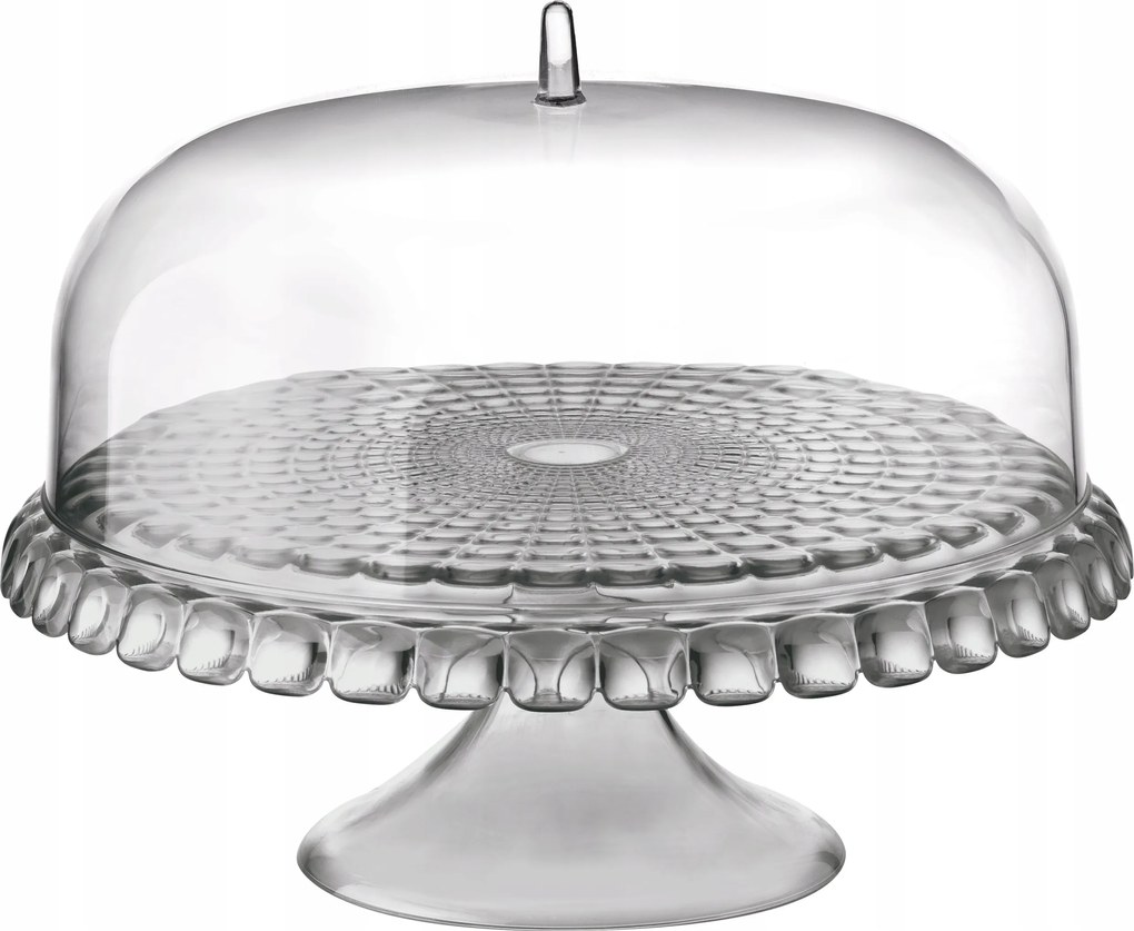 Guzzini Tiffany Tortatartó 36 cm Szürke