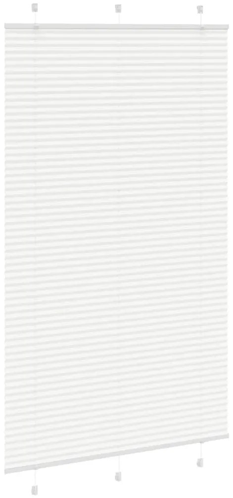 pliszírozott redőny Fehér 120x200cm szövetszélesség 119,4cm