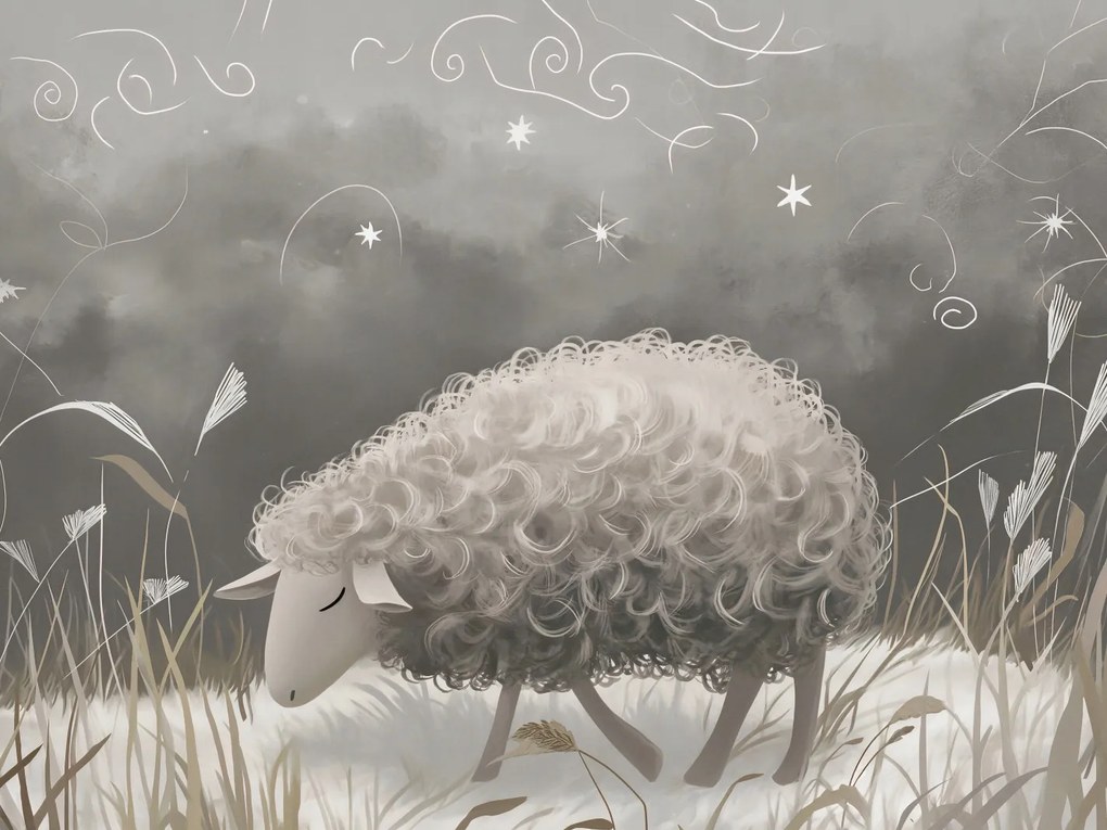 Poszter 100x75cm Buja bárány