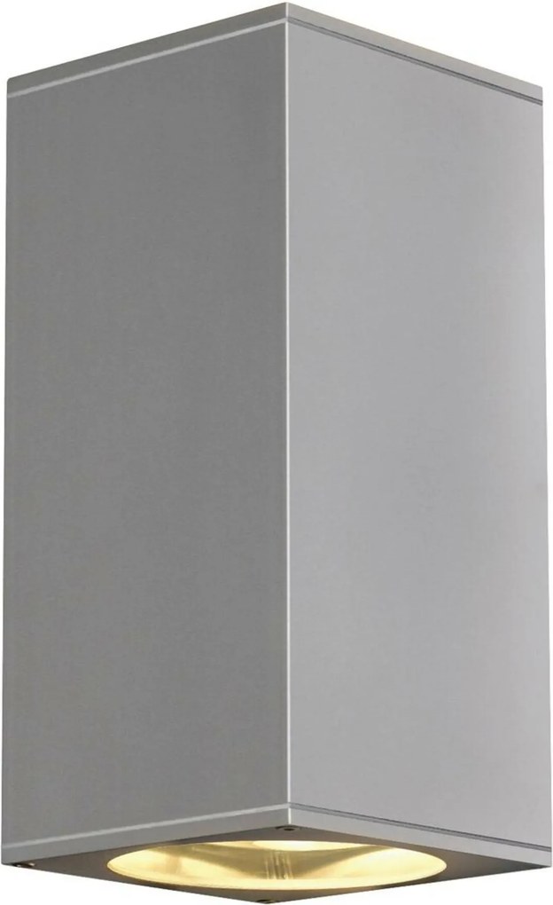 Slv Big White Big Theo, kültéri fali lámpa, QPAR111, IP44, négyzet alakú,