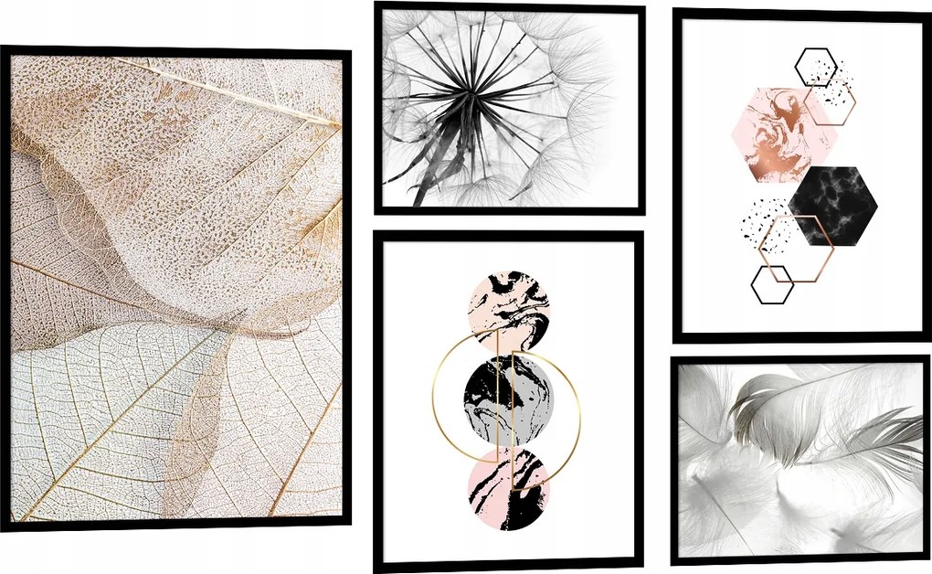 XXL Nagy Szett 5db-os Vászonkép Poszter KP062