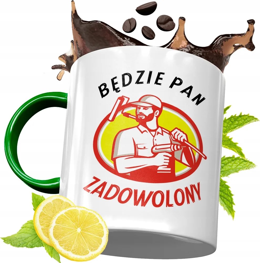 Zöld Bögre Építőknek Születésnapra Ajándék fényképes nyomtatással