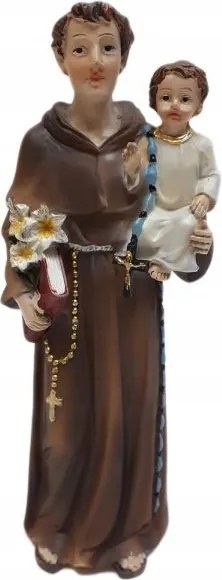 Szent Antal figura 19cm műanyag 09338