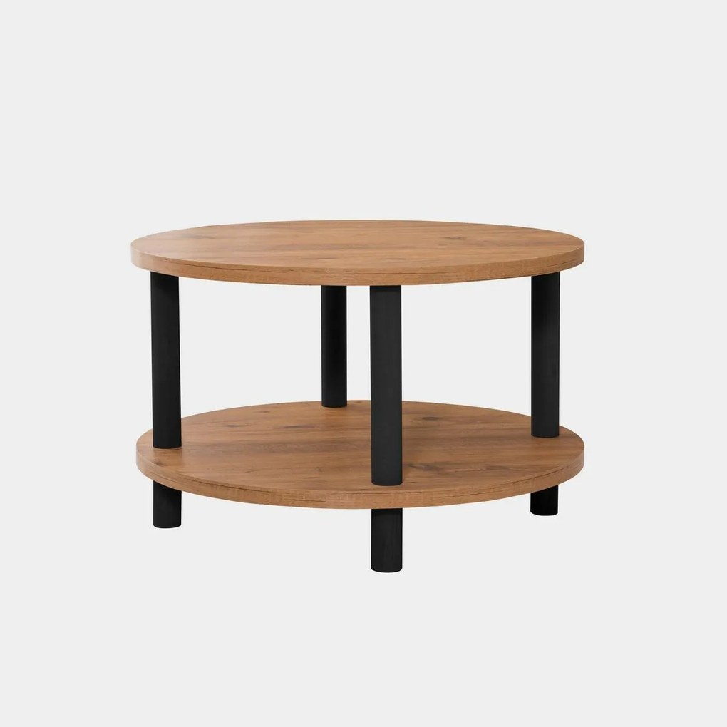 Roby Atlantic Pine and Black konferenciaasztal