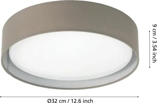 Eglo 31589 - PASTERI mennyezeti lámpatest LED/11W/230V