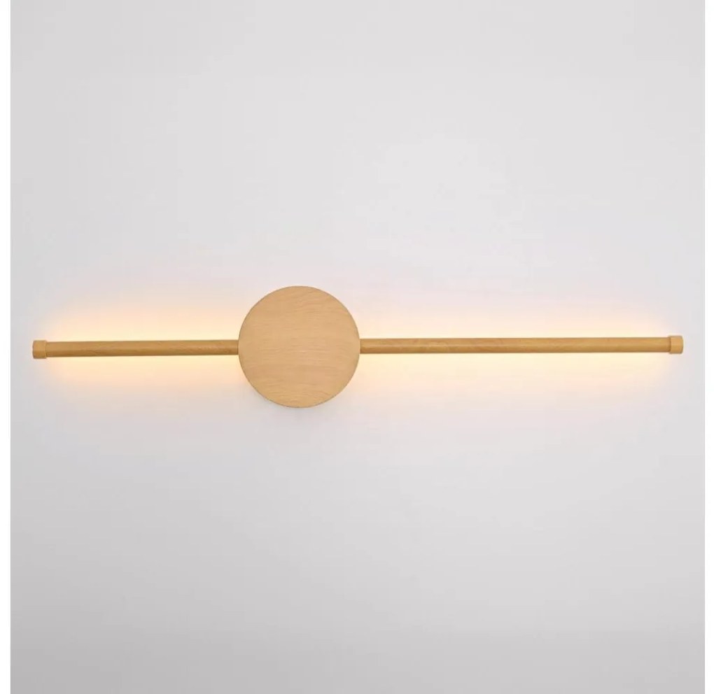 Brilagi - LED Fali lámpa LUGO DUE LED/9W/230V tölgy dekor