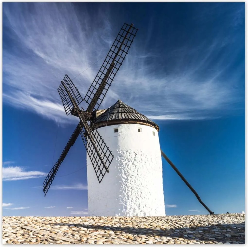 Poszterek 100x100 Szélhajtású malom