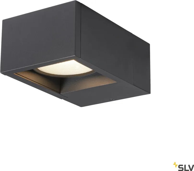 SLV 1004747 ESKINA Modern Kültéri Fali Lámpa Antracit LED IP65