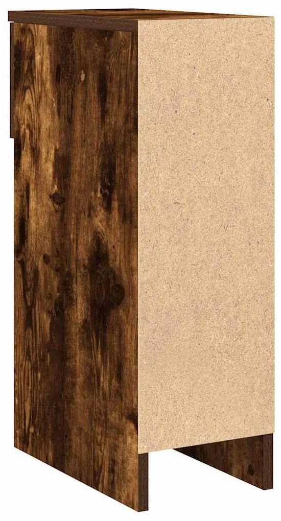 éjjeliszekrények fiókos 2 db füstölt tölgy 20 x 36 x 60 cm