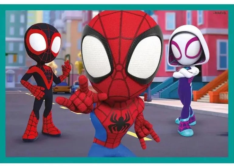 Pókember Spidey mesekocka 6 db-os Clementoni