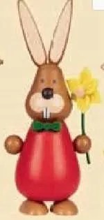 Livarno home Húsvéti nyuszi fa figura 12 cm (R-A/B-593)