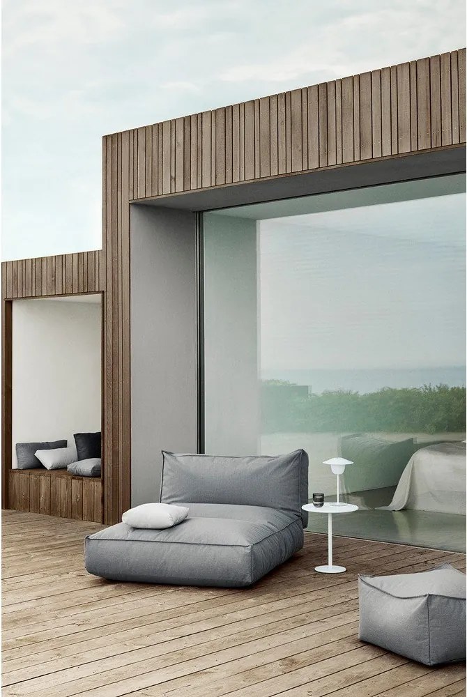 Stone szürke kerti nyugágy, 120 x 190 cm - Blomus