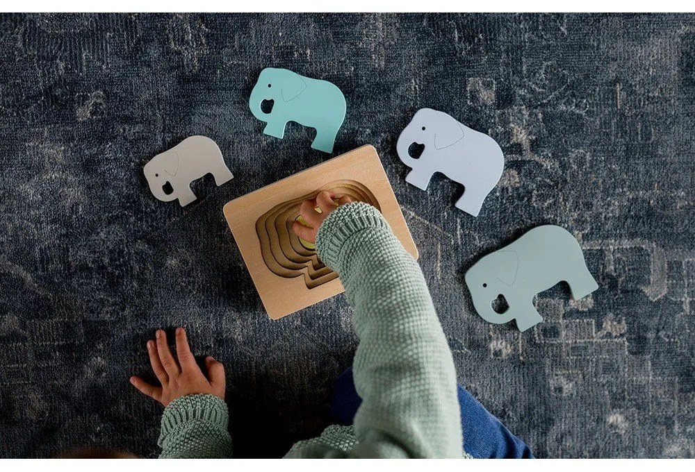 Elephant fa gyerek puzzle - Kindsgut
