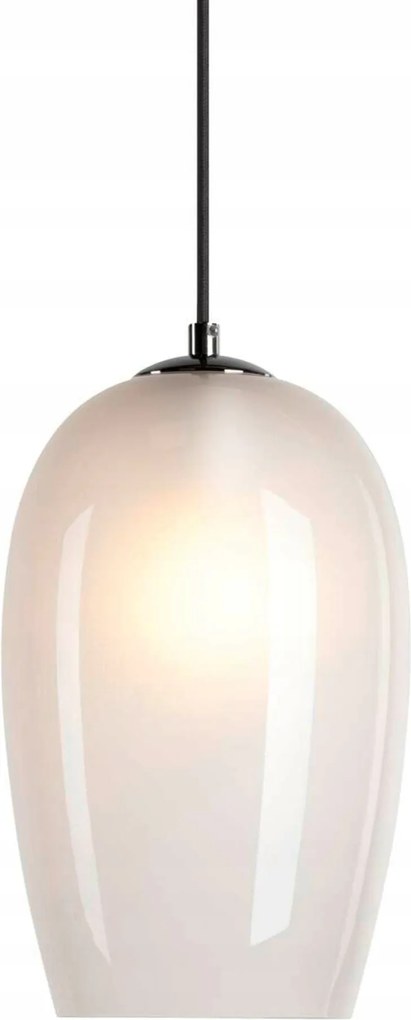 Big White Slv Pantilo Oval Pd E27 függeszték, fehér/króm 1006402