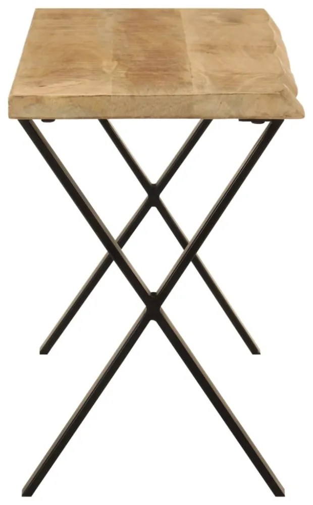 tömör mangófa pad természetes éllel 105 cm