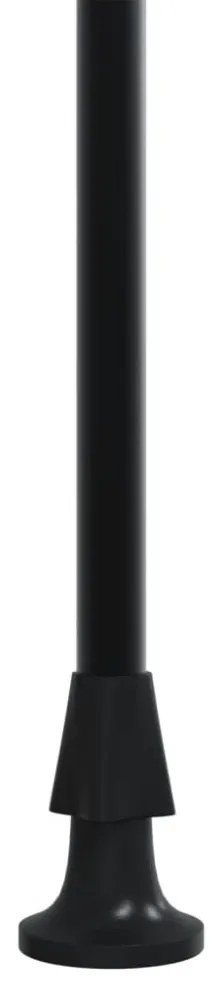 krémszínű szövet és acél feltekerhető napellenző 300 x 150 cm