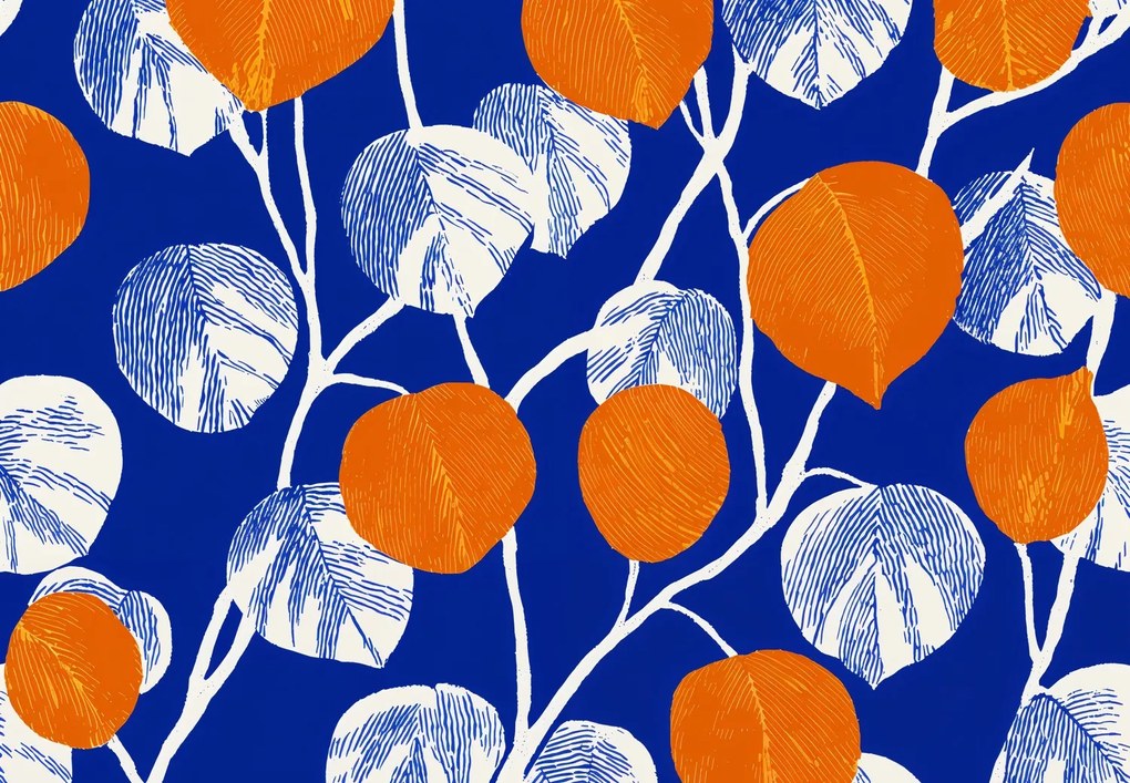 Fotótapéta - Modern levelek (147x102 cm)