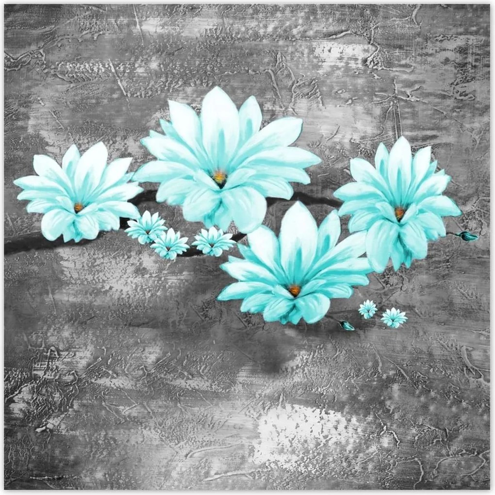 Poszterek 30x30 Türkiz magnólia