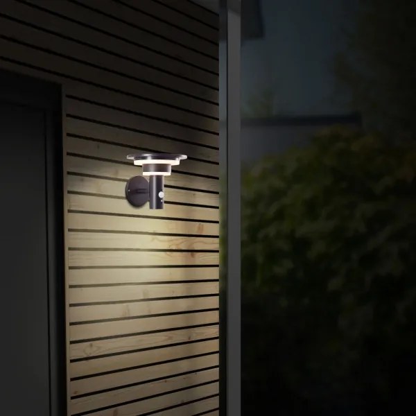 Brilliant - LED Napelemes érzékelős fali lámpa GARVINA LED/3W/3,7V IP44