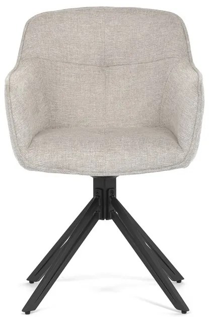 Bézs Szövet Étkezőszék. HC-533 CRM2