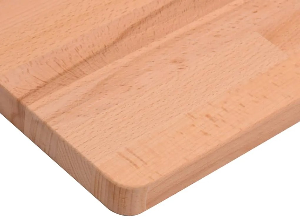 tömör bükkfa íróasztallap 80 x 55 x 2,5 cm