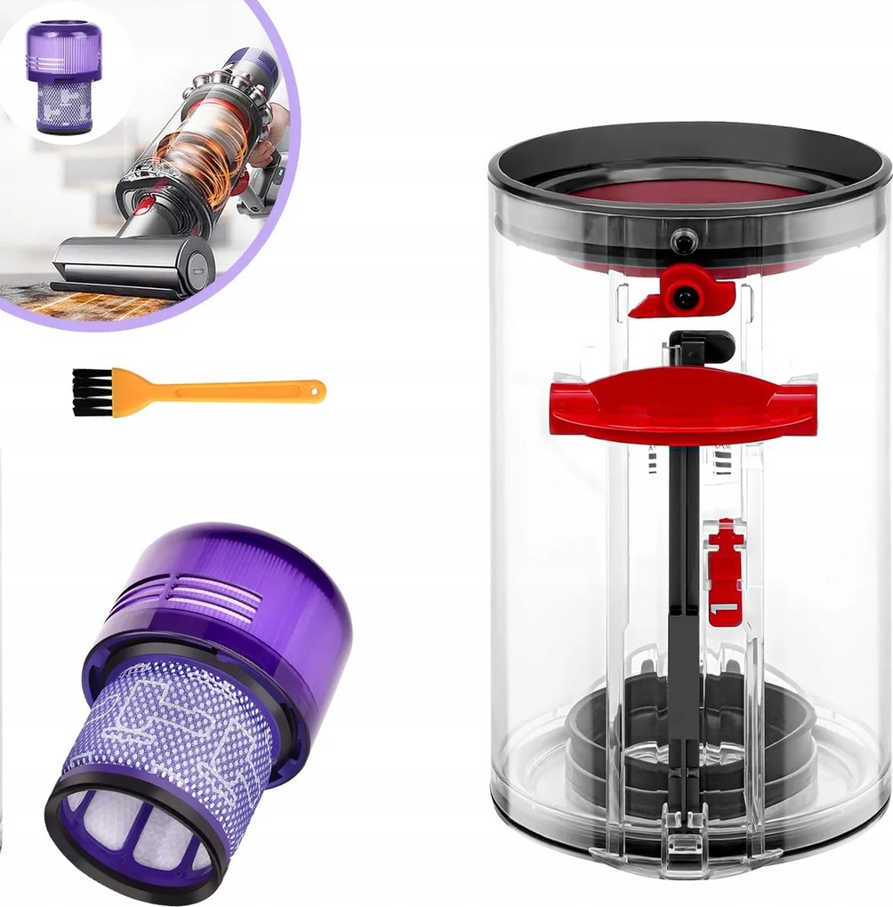 Porszívóhoz Disszonáns Portartály V11 V15 SV14 SV15 SV22