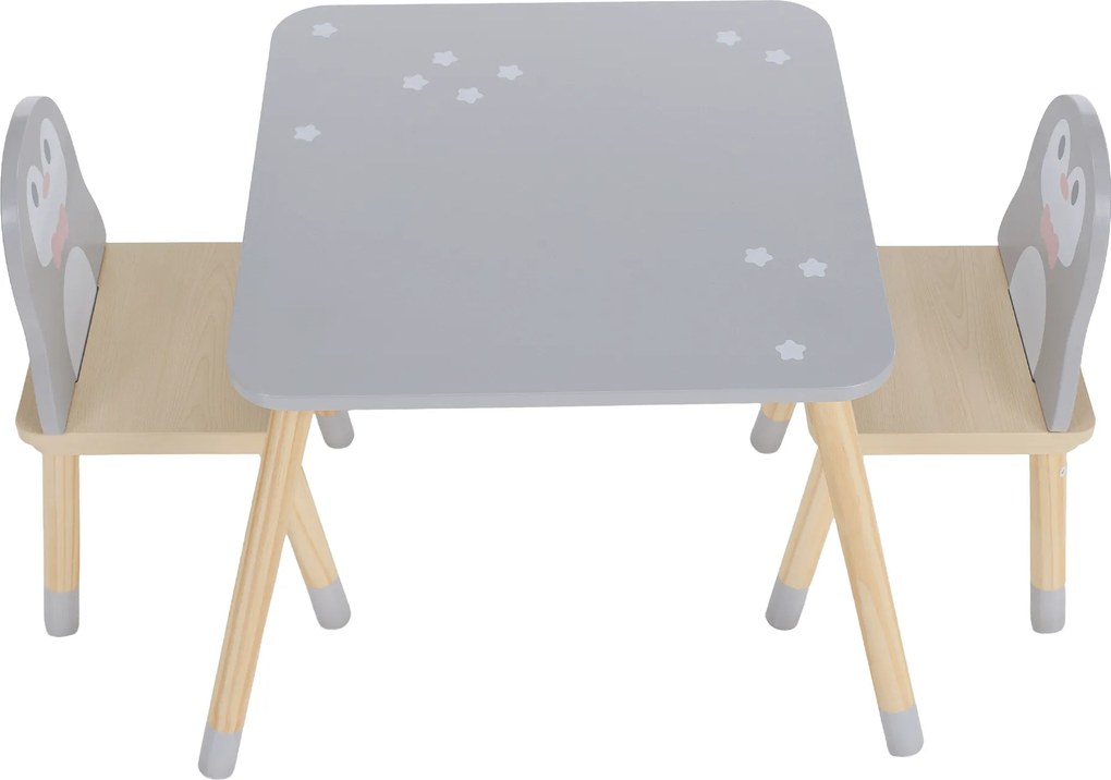 Gyerek szett 1+2, pingvin motívummal, SAVER TYP 2