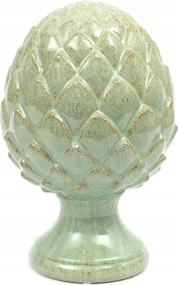 Articsóka Figura Zöld 26cm Kerámia Dekoráció 25