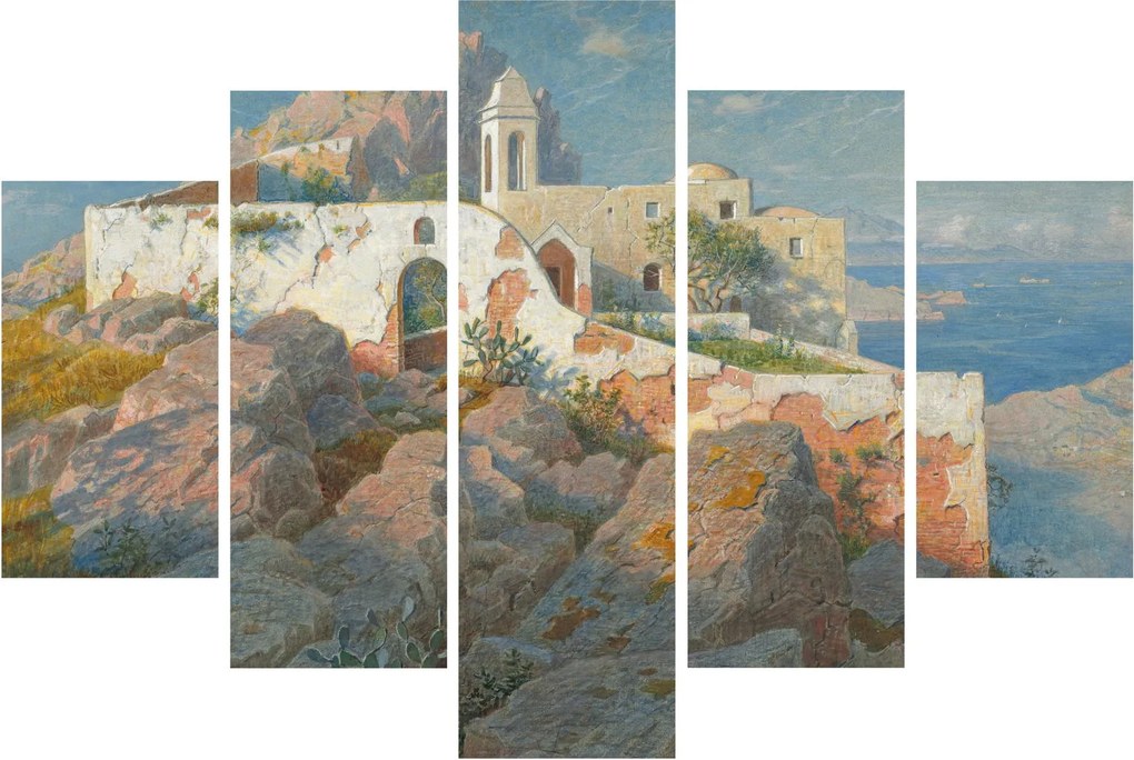 Kép - William Stanley Haseltine, Santa Maria a Cetrella, Anacapri, reprodukciók (150x105 cm)