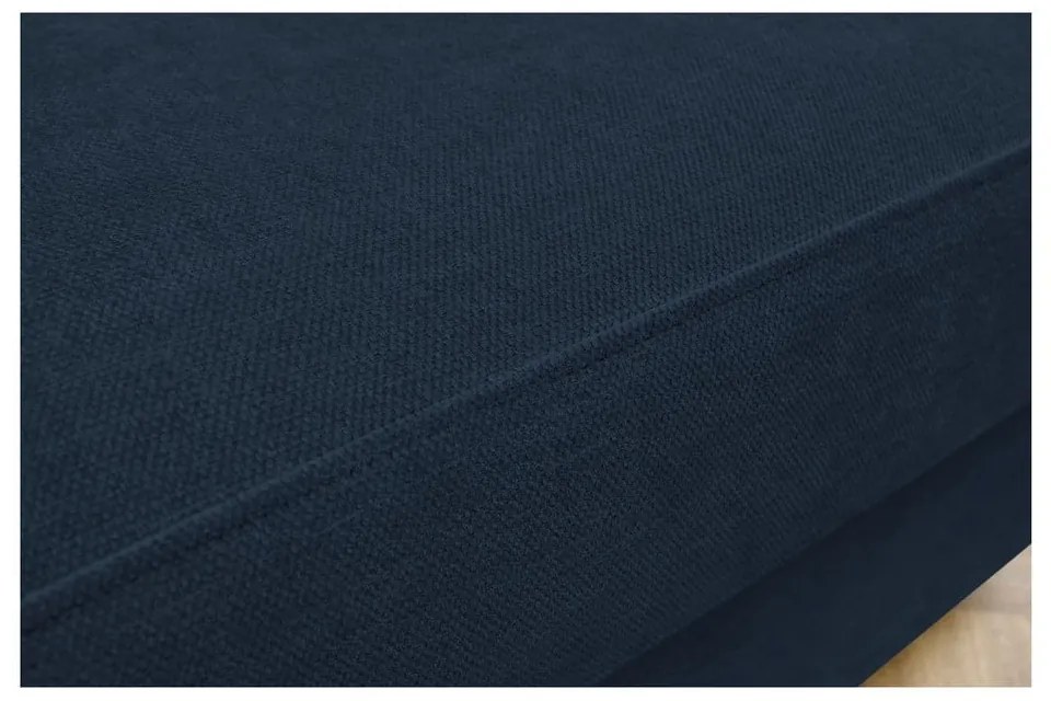 Sötétkék kinyitható kanapé 195 cm Monaco – Bobochic Paris