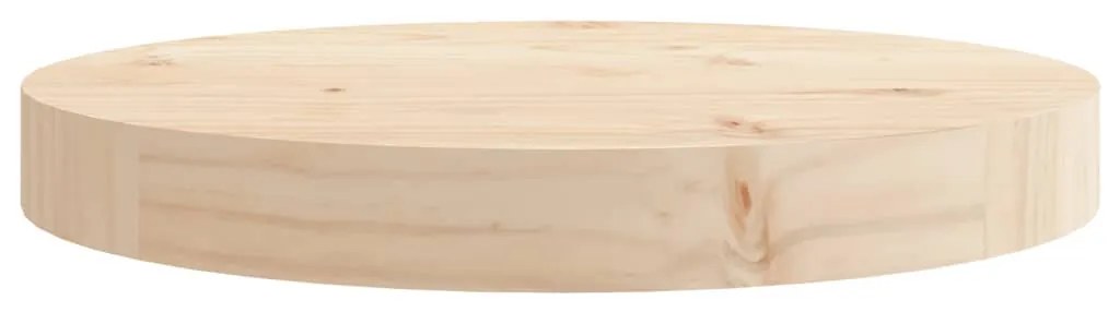 tömör fenyőfa kerek asztallap Ø30 x 3 cm
