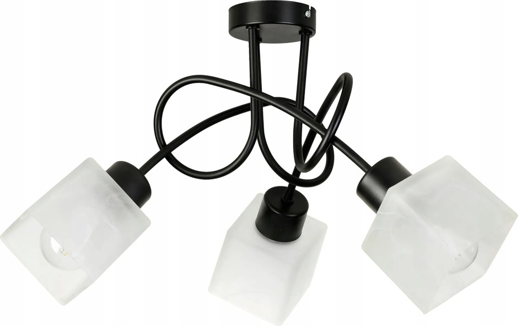 Mennyezeti Lámpa csillár lógó Loft plafon üveg