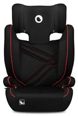 Lionelo - Autósülés HUGO i-Méret 100-150 cm fekete/piros