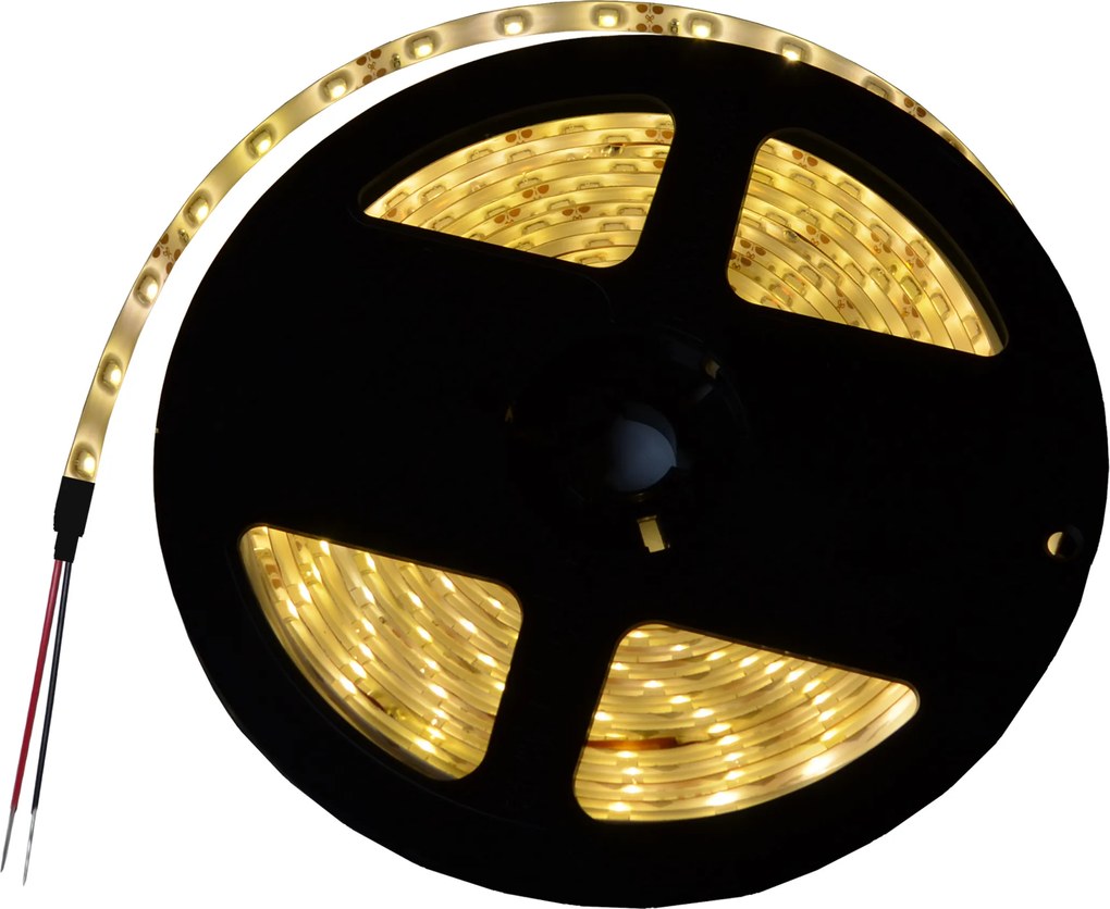 Led Szalag 3528 Meleg Fehér 1m IP65 Vízálló