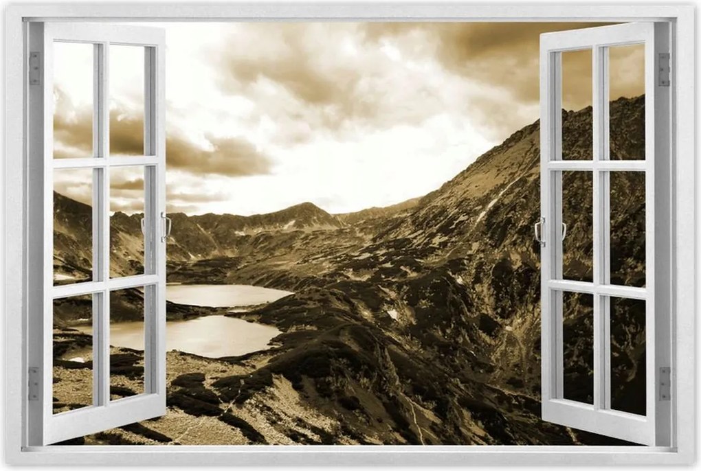 Poszterek 60x40 Tátra Lengyel hegyek Kilátás