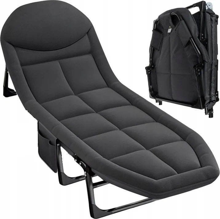 Napozóágy Kerti napozóágy Összecsukható ágy Nagy Turista Erkély Terasz Mező