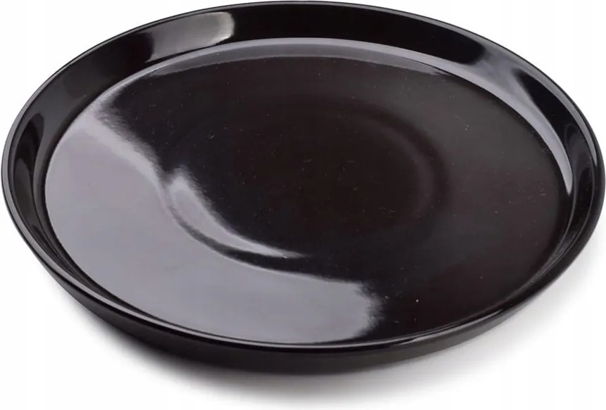 Ebédlő tányér fekete porcelán Nadine Black 24 c