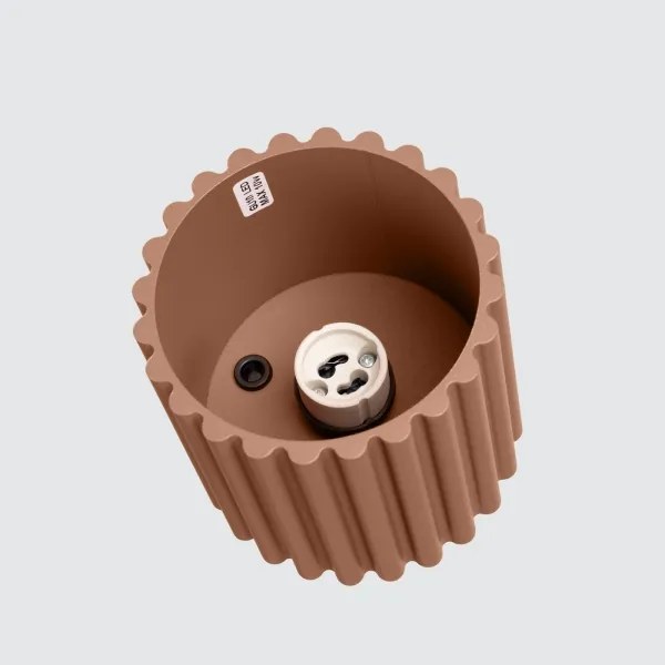 Sollux SL.1804 - AURA spotlámpa 1xGU10/10W/230V 10 cm barna