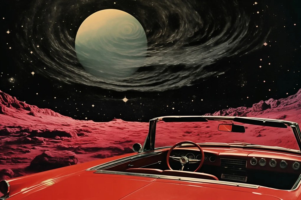 Poszter 45x30cm Valahol messze rajtunk kívül