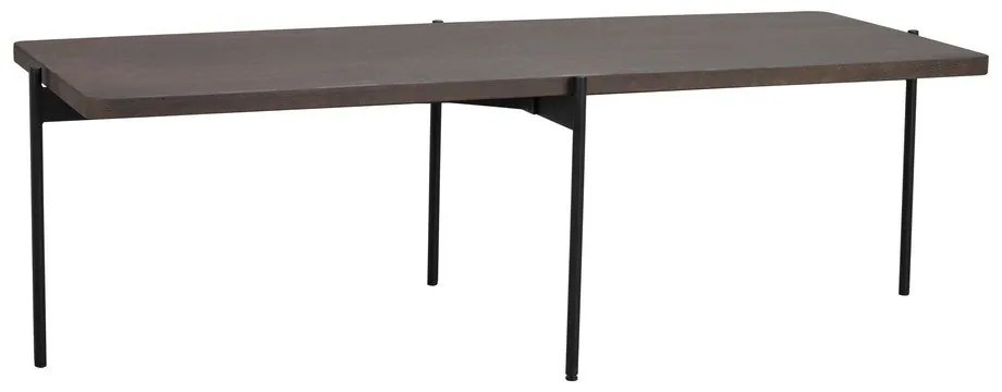 Shelton barna kőrisfa dohányzóasztal, 145 x 60 cm - Rowico