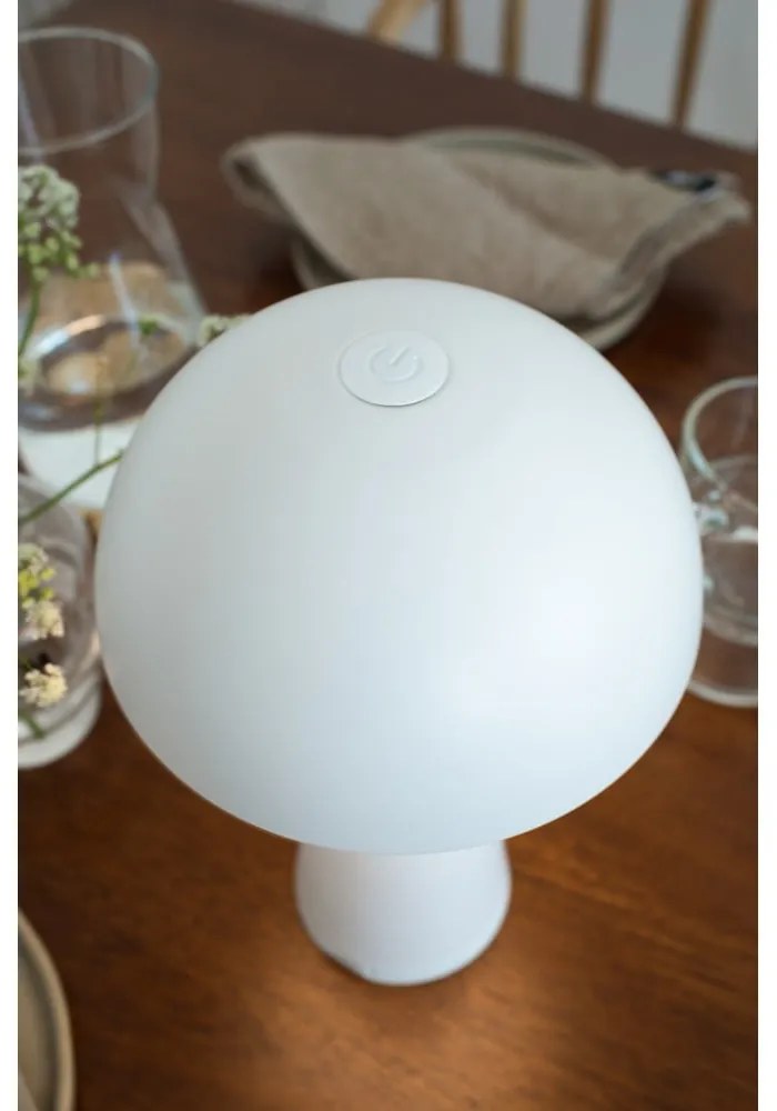Fehér LED asztali lámpa (magasság 26,5 cm) Fungi – Markslöjd