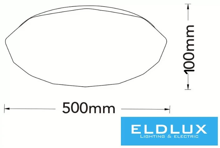 ELDLUX C62-3C Ufo Lámpa LED IP20