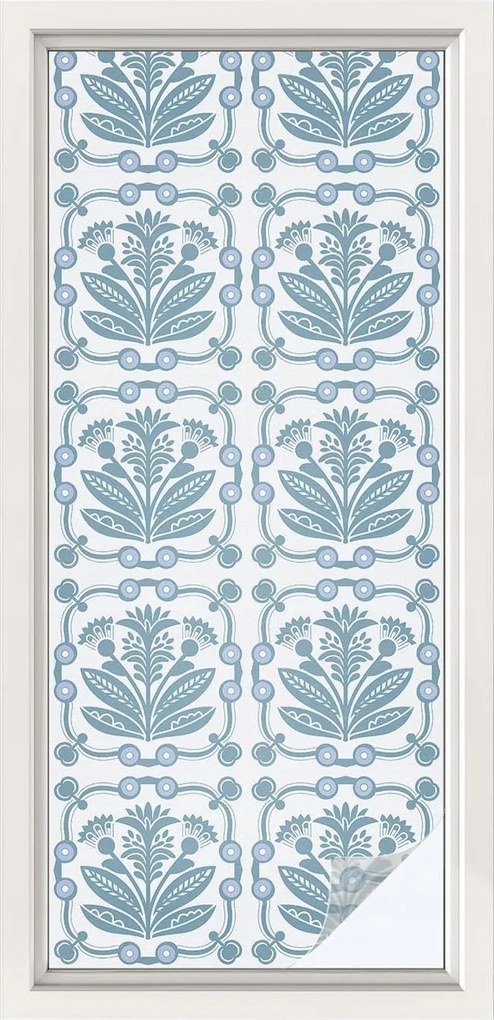 Öntapadós Védőfólia Szélvédőre Virágmintás 50x116 cm