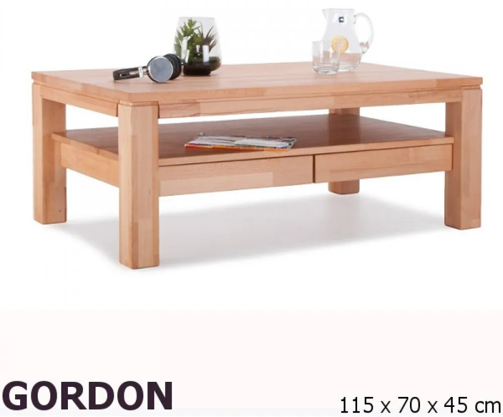 GORDON Bükk Dohányzóasztal 115cm