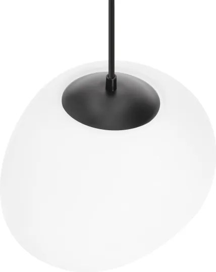 BRILAGI - PEBBLES kábeles függőlámpa 1xE27/40W/230V Ø 30 cm, fekete