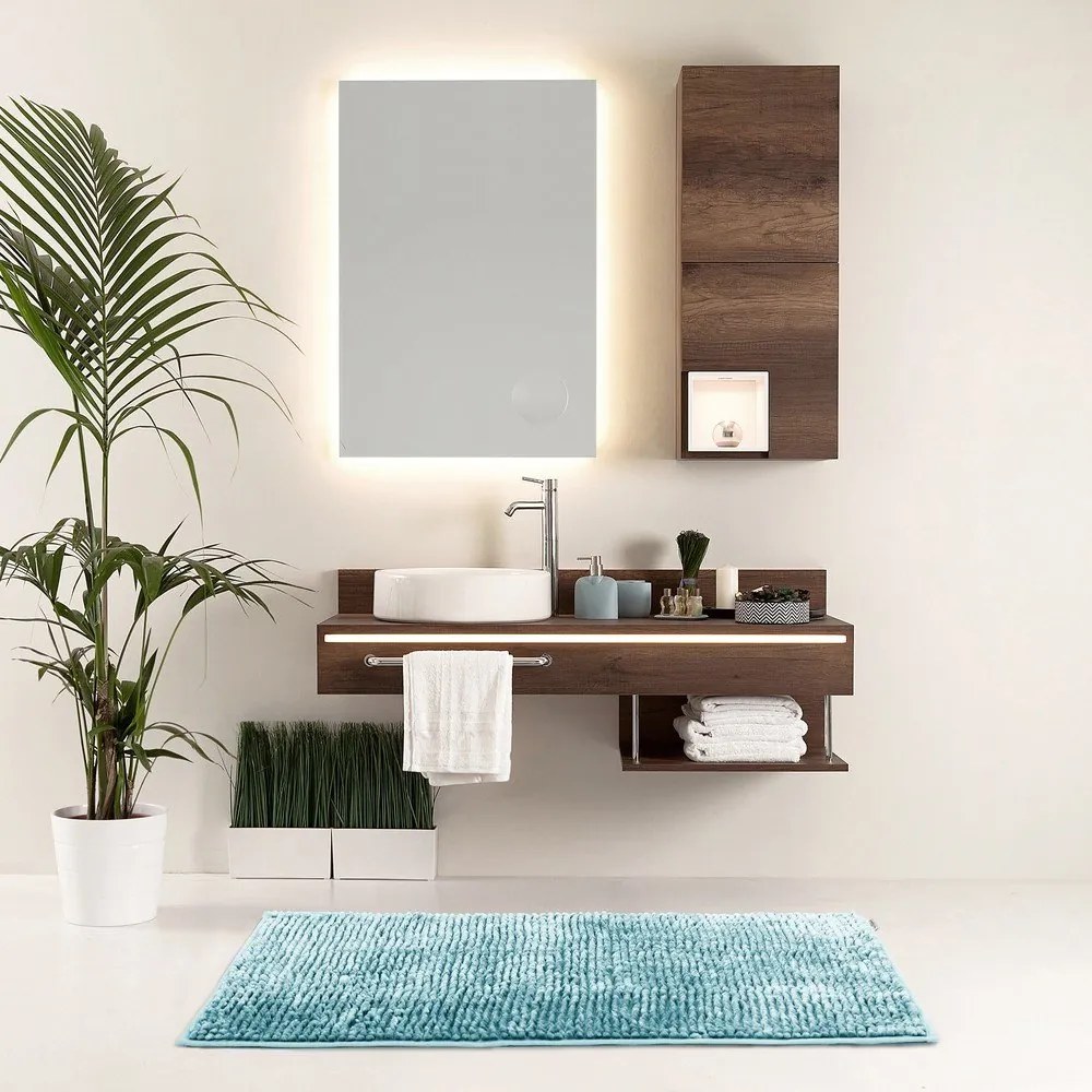 Türkiz fürdőszobai kilépő 70x120 cm Bati – Restilo