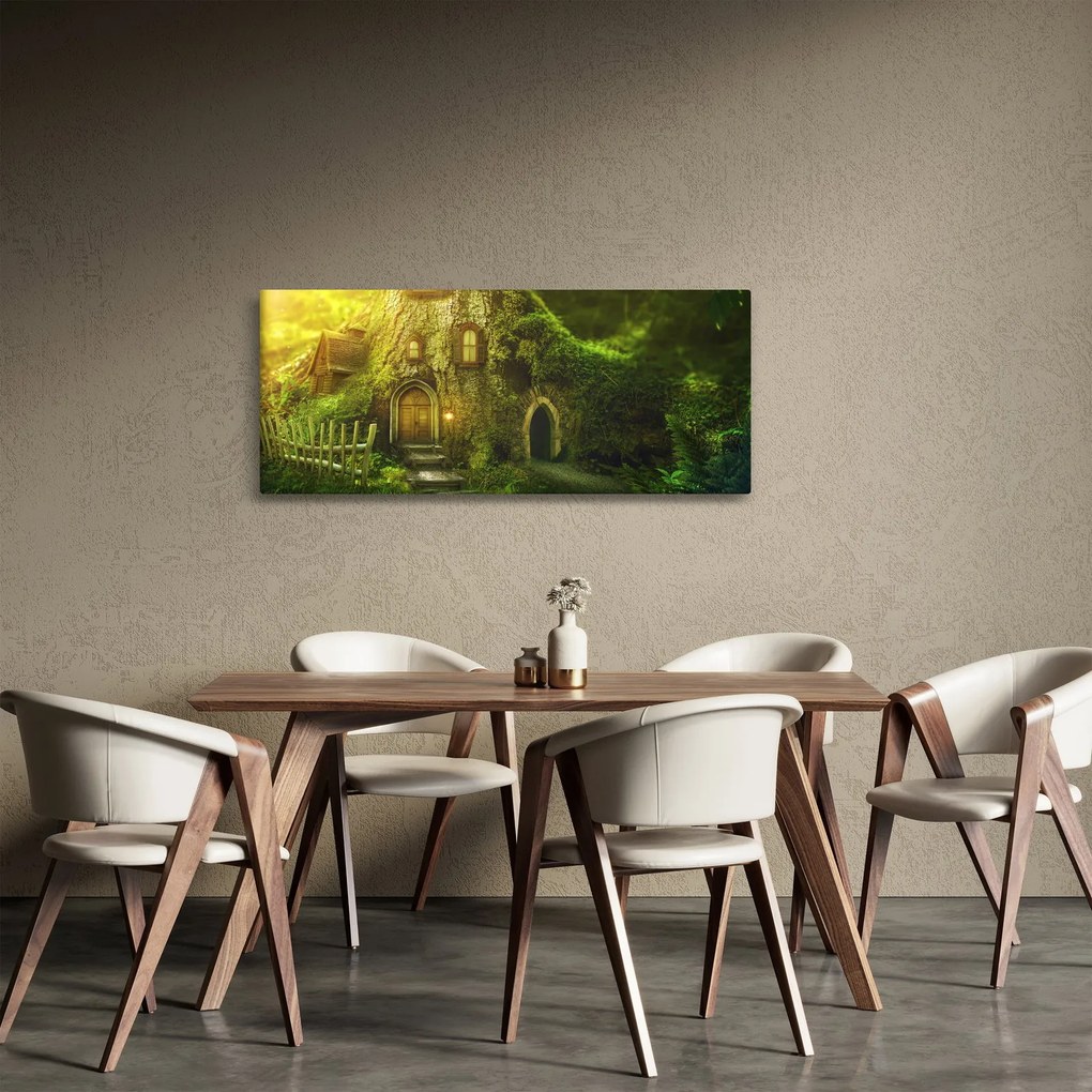 Kép - Mesebeli erdő (120x50 cm)